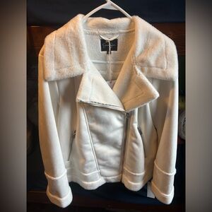 Jessica Simpson Elegant White Women's Jacket